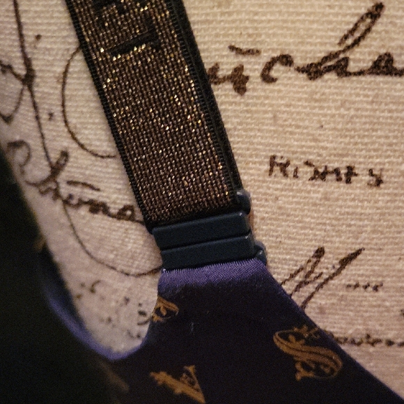 Victoria's Secret Blue and Gold Full-Coverage Bra - Picture 5 of 16